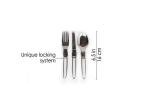 Portable Stainless Steel Grilling Utensil Set