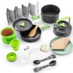 20-Piece Outdoor Cooking Set for Camping & Picnics