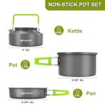 20-Piece Outdoor Cooking Set for Camping & Picnics