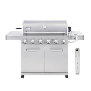 Monument 6-Burner Stainless Steel Propane Gas Grill