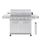 Monument 6-Burner Stainless Steel Propane Gas Grill