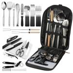 aiGear 27-Piece Portable Camping Cooking Utensil Set