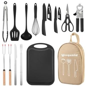 Camping Cookware Set - Portable Grilling Essentials
