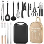 Wesqunie Camping Cookware and Utensils Set