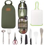 Portable BBQ Utensil Organizer Travel Set