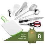 Portable BBQ Utensil Organizer Travel Set