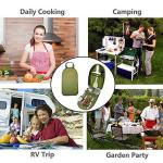 Portable BBQ Utensil Organizer Travel Set
