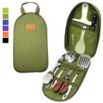 Portable BBQ Utensil Organizer Travel Set