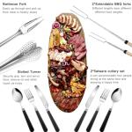 24-Piece Camping Cooking and Grilling Set
