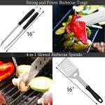 26-Piece BBQ Accessories Set with Heavy Duty Tools