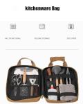 Portable Camping Utensil Organizer for Outdoor Cooking