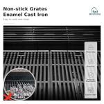 MFSTUDIO 4-Burner Gas BBQ Grill - Dark Red