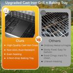 Electactic Heavy-Duty 4-Burner Gas Grill