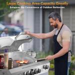 Electactic Heavy-Duty 4-Burner Gas Grill