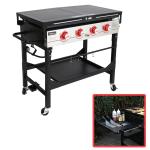 Royal Gourmet Propane Gas Griddle with Side Shelves