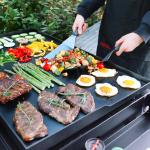 Royal Gourmet Propane Gas Griddle with Side Shelves