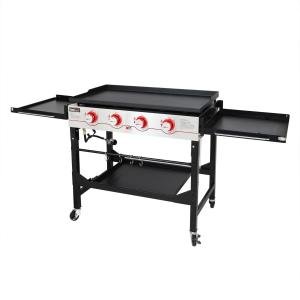 Royal Gourmet Flat Top Propane Griddle with Shelves