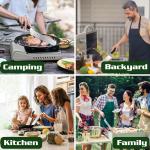 120-Piece Griddle Accessories Kit with Dome & Press