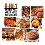 Z GRILLS 700D6 Pellet Grill with PID Controller