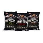 Bear Mountain 3-Pack Wood Pellets for Grilling