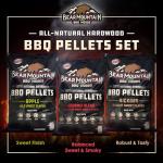 Bear Mountain 3-Pack Wood Pellets for Grilling