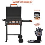 22-Inch Blackstone Griddle with Hood and Stand