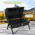 Leonyo Portable Charcoal Grill for Outdoor BBQ