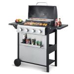HUGROVE 4-Burner Propane Gas BBQ Grill