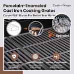 4-Burner Propane Gas BBQ Grill with Side Burner