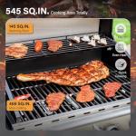 Sophia & William 4-Burner Stainless Steel BBQ Grill