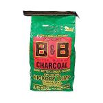 B&B Charcoal Signature Hickory Lump Charcoal, 8 lbs