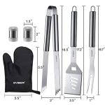 GYBER 6-Piece Stainless Steel BBQ Tool Set
