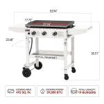 Royal Gourmet 28-Inch 3-Burner Propane Griddle