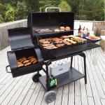 Large Charcoal Grill and Smoker for Outdoor Fun