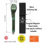 Magware Magnetic Portable Cutlery Set for Camping