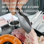 4-in-1 Camping Utensil Set for Outdoor Cooking