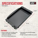 Weber 7658 Black Grill Griddle