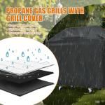 Evedy 4-Burner Stainless Steel Gas Grill with Cover