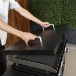28" 2-Burner Propane Griddle with Hard Cover