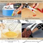 32-Piece Camping Kitchen Utensils Set