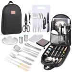 Camping Cooking Utensils Set for Outdoor Grilling