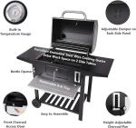 Royal Gourmet 24-Inch Charcoal Grill for Backyard BBQ