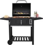 Royal Gourmet 24-Inch Charcoal Grill for Backyard BBQ