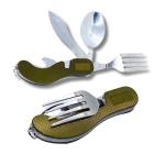Stainless Steel Camping Cutlery and Utensil Set
