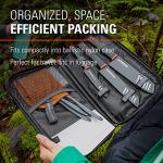 GSI Outdoors Camping Santoku Knife Set - Grey
