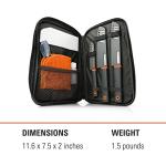 GSI Outdoors Camping Santoku Knife Set - Grey