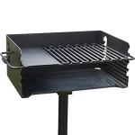 Pilot Rock Jumbo Heavy Duty Charcoal Grill