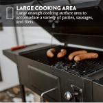 Gas One 24-Inch Charcoal Grill and Smoker
