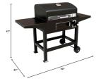 Gas One 24-Inch Charcoal Grill and Smoker