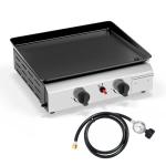 Leadzm 2-Burner Portable Propane Griddle Grill